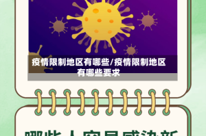疫情限制地区有哪些/疫情限制地区有哪些要求