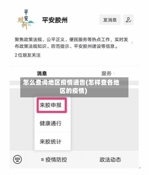 怎么查询地区疫情通告(怎样查各地区的疫情)-第3张图片